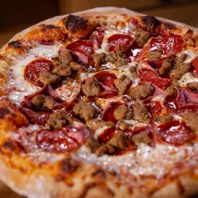 Hearty Meat Pizza (14").